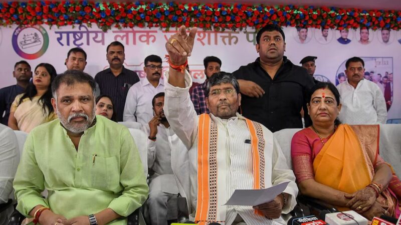 एनडीए में बगावत; पारस बोले- ‘सम्मान नहीं मिला तो हमारे दरवाजे खुले’